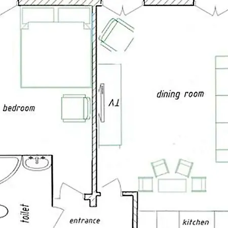 Apartamento Luxe! Charmant 2 Piece, Centre. *